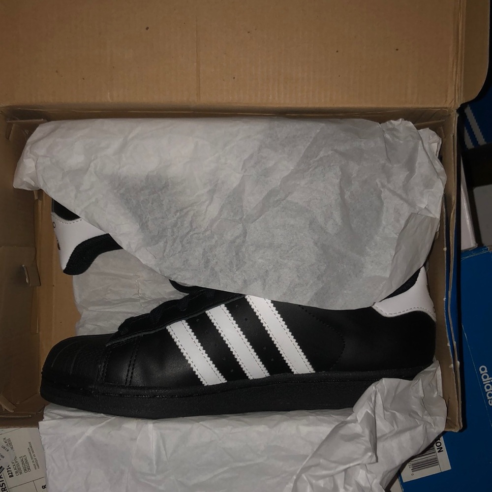 Adidas superstar black/gold - Picture 4 of 5